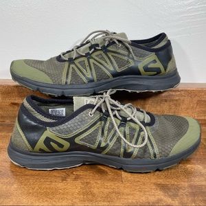 Salomon Crossamphibian Swift 2 Green Black (407474) Mens Size 10 Outdoor Running